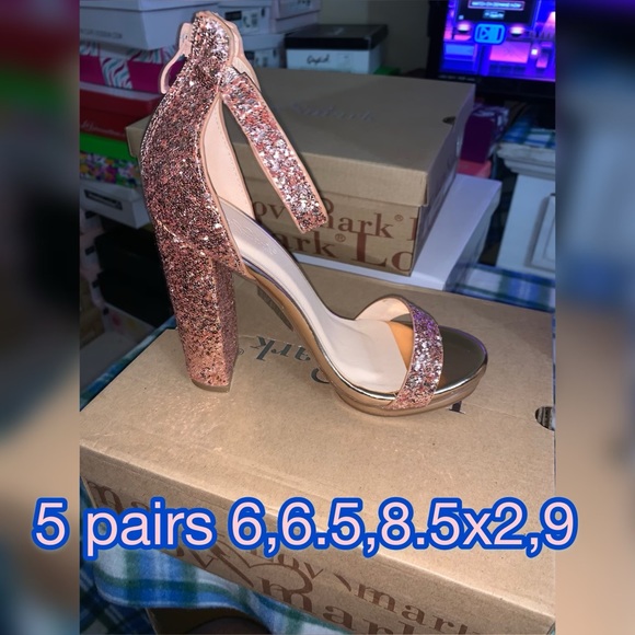 Shoes | Rose Gold Pink Heels | Poshmark